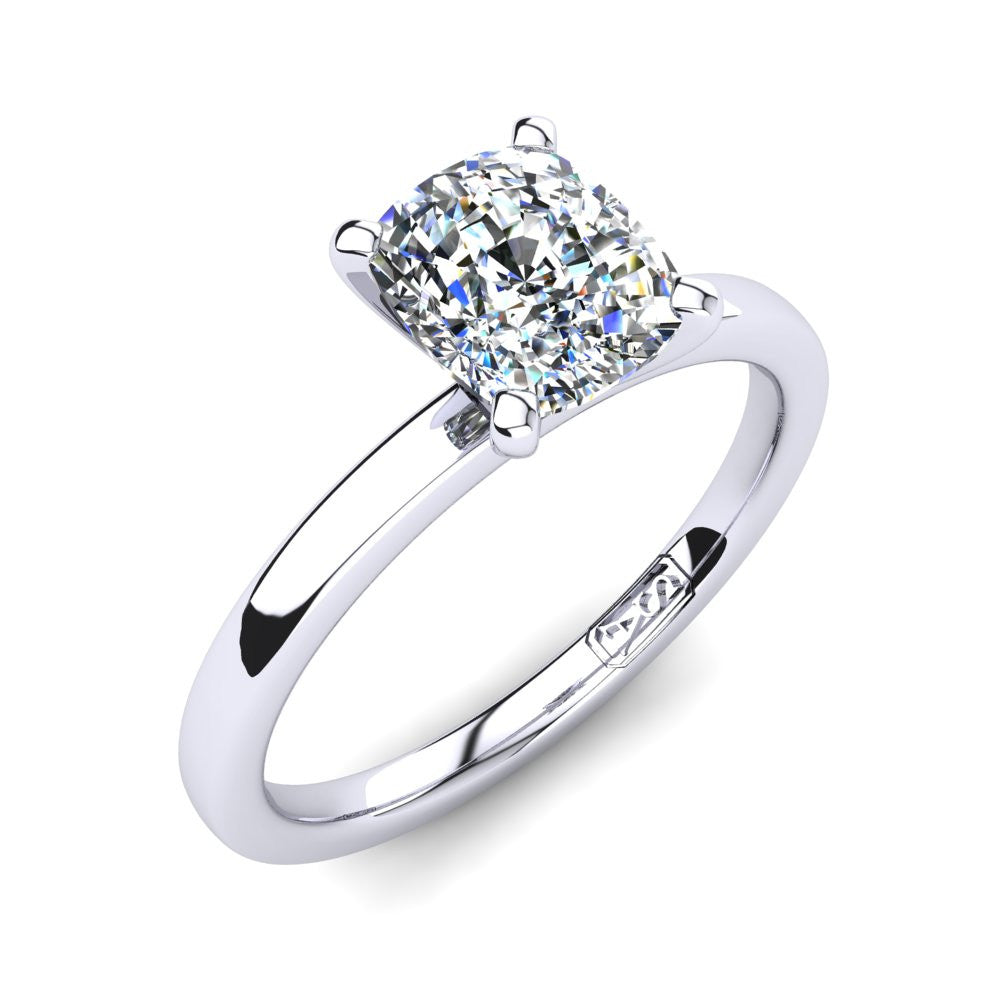 'Fiona' Cushion Cut Lab Grown Engagement Ring