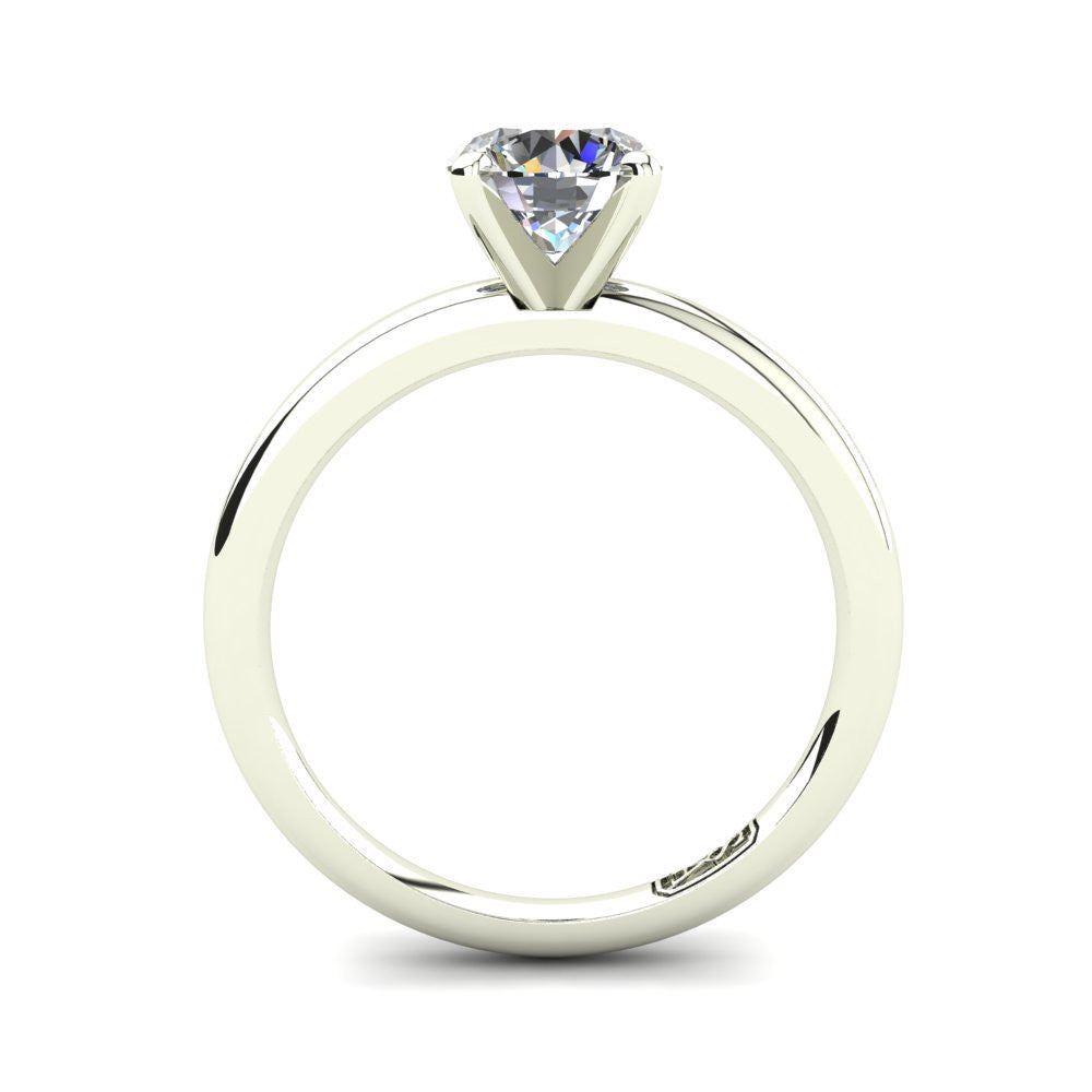 'Casey' Round Brilliant Cut Lab Grown Engagement Ring