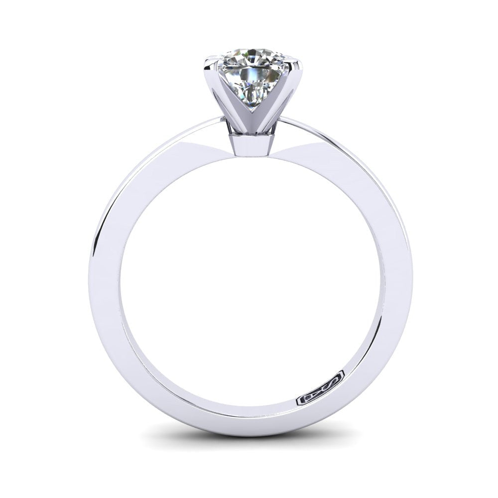 'Grace' Cushion Cut Lab Grown Engagement Ring