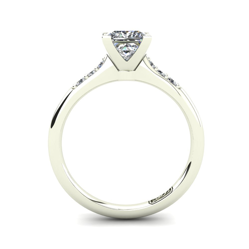 'Hope' Princess Cut Lab Grown Engagement Ring