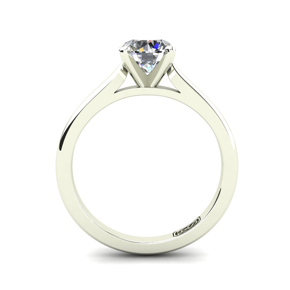 'Katie' Round Brilliant Cut Lab Grown Engagement Ring