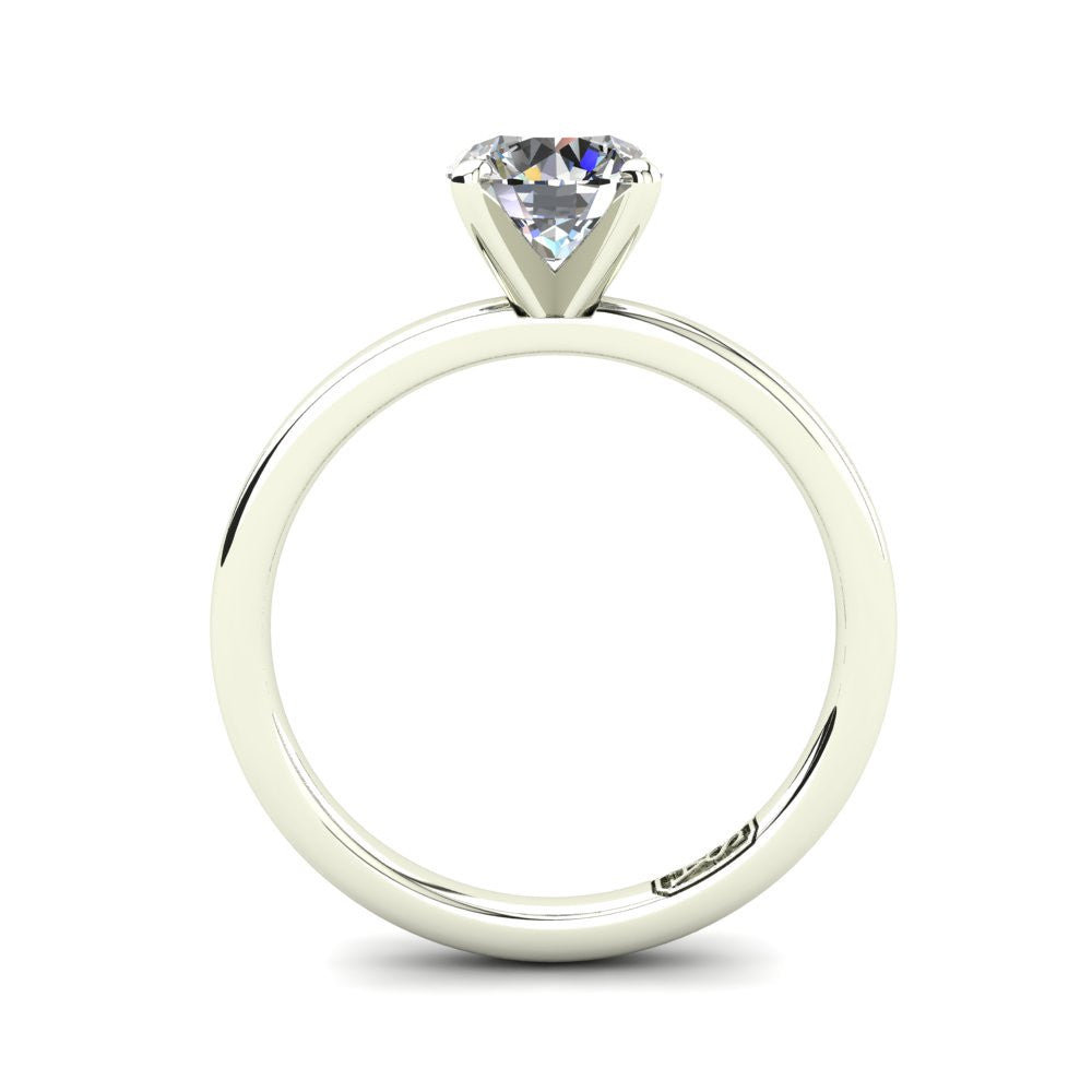 'Fiona' Round Brilliant Cut Lab Grown Engagement Ring
