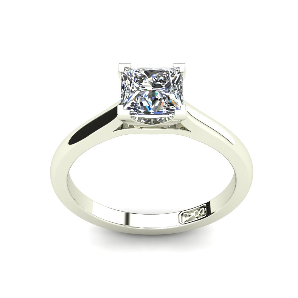 'Katie' Princess Cut Lab Grown Engagement Ring