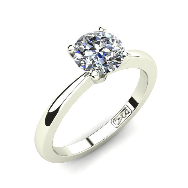 'Grace' Round Brilliant Cut Lab Grown Engagement Ring