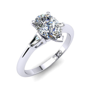'Marni' Pear Cut Engagement Ring