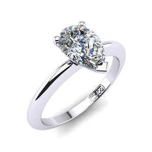 'Nicole' Pear Cut Engagement Ring