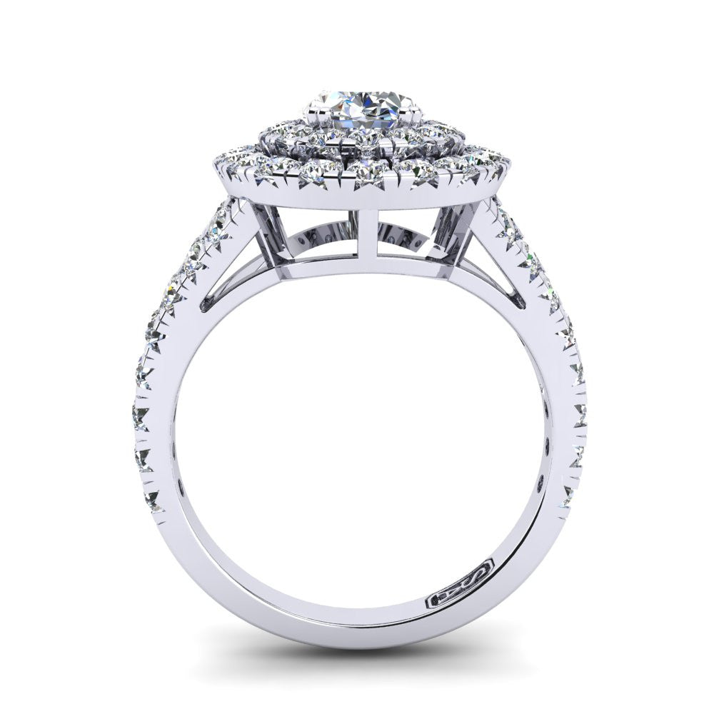 'Emma' Oval Cut Engagement Ring