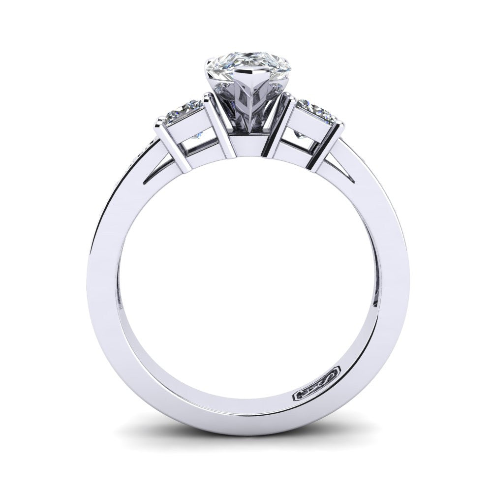 'Tayla' Pear Cut Engagement Ring