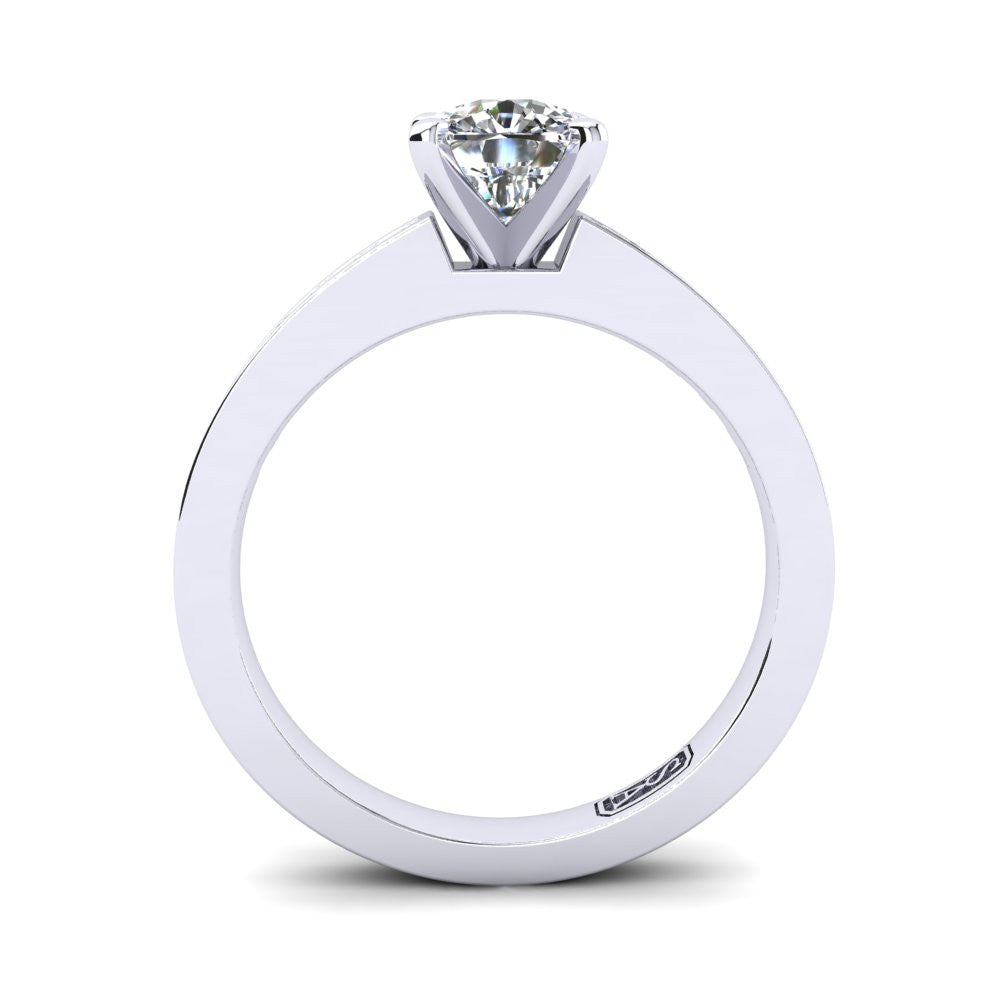 'Lydia' Cushion Cut Engagement Ring