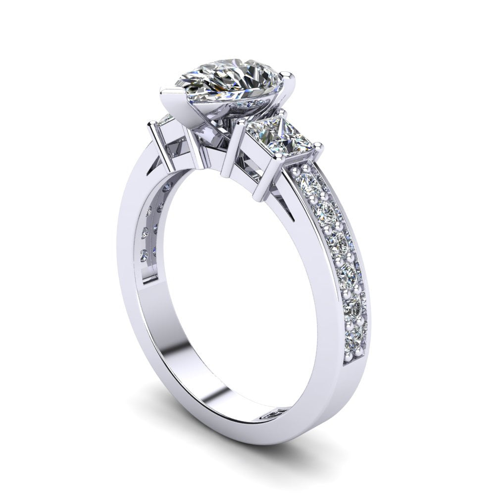 'Tayla' Pear Cut Engagement Ring