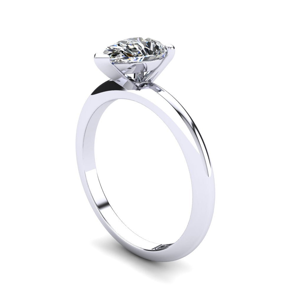 'Nicole' Pear Cut Engagement Ring