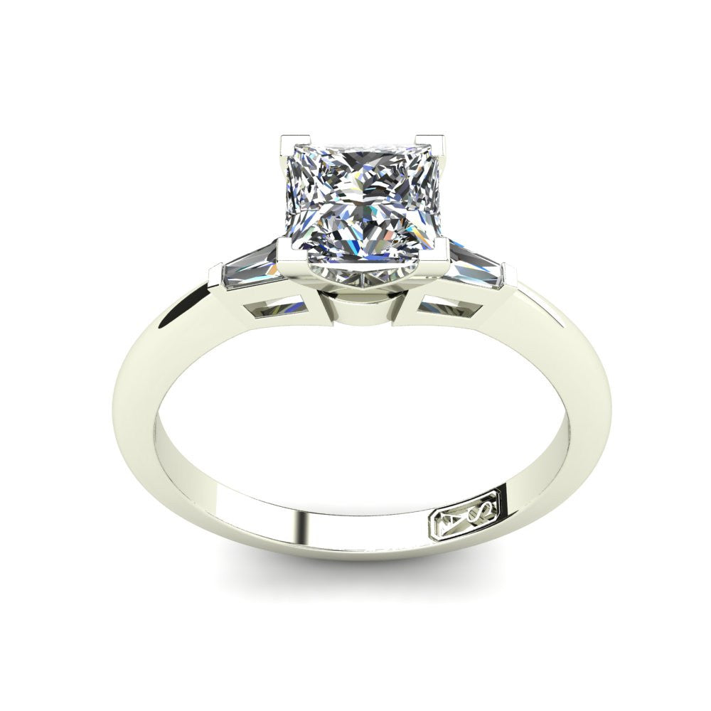 'Marni' Princess Cut Engagement Ring