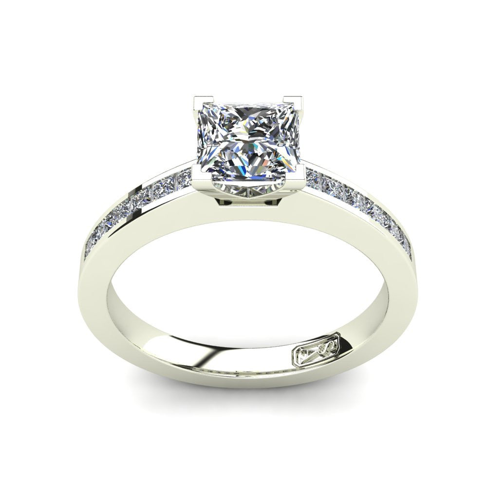 'Lydia' Princess Cut Engagement Ring