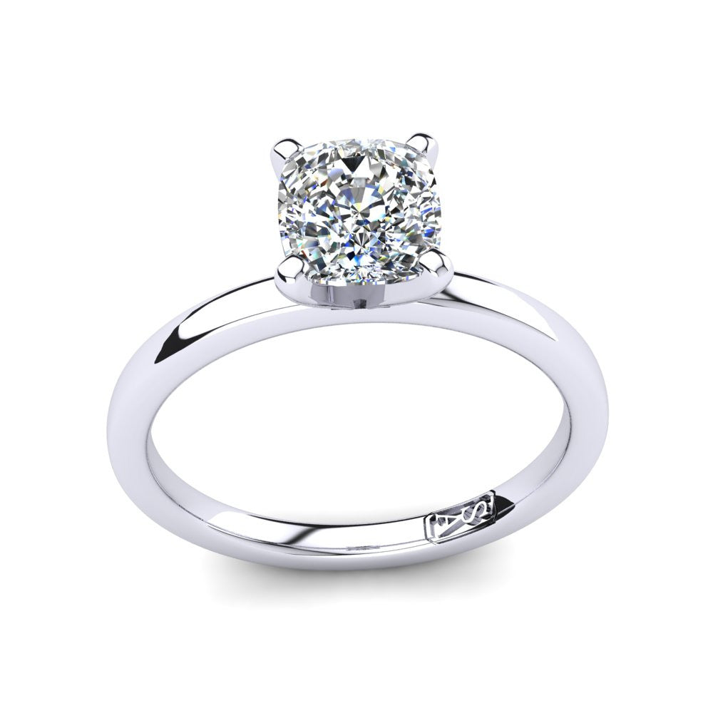 'Fiona' Cushion Cut Engagement Ring