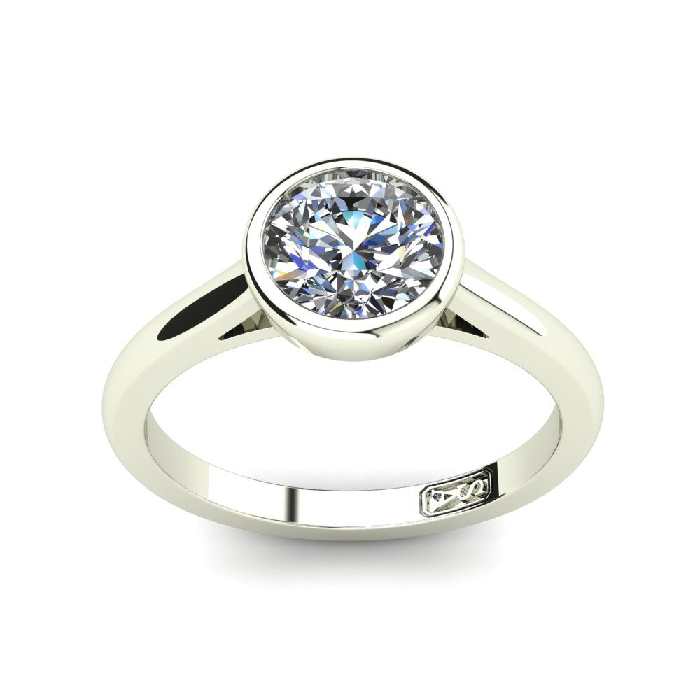 'Abbie' Round Brilliant Cut Engagement Ring