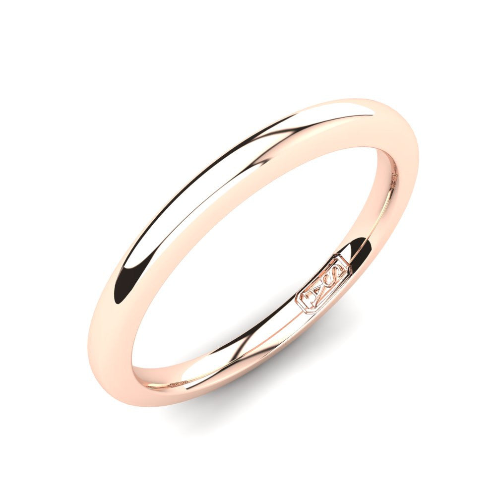 Classic Half Round Wedding Band