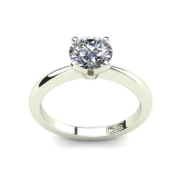 'Grace' Round Brilliant Cut Engagement Ring