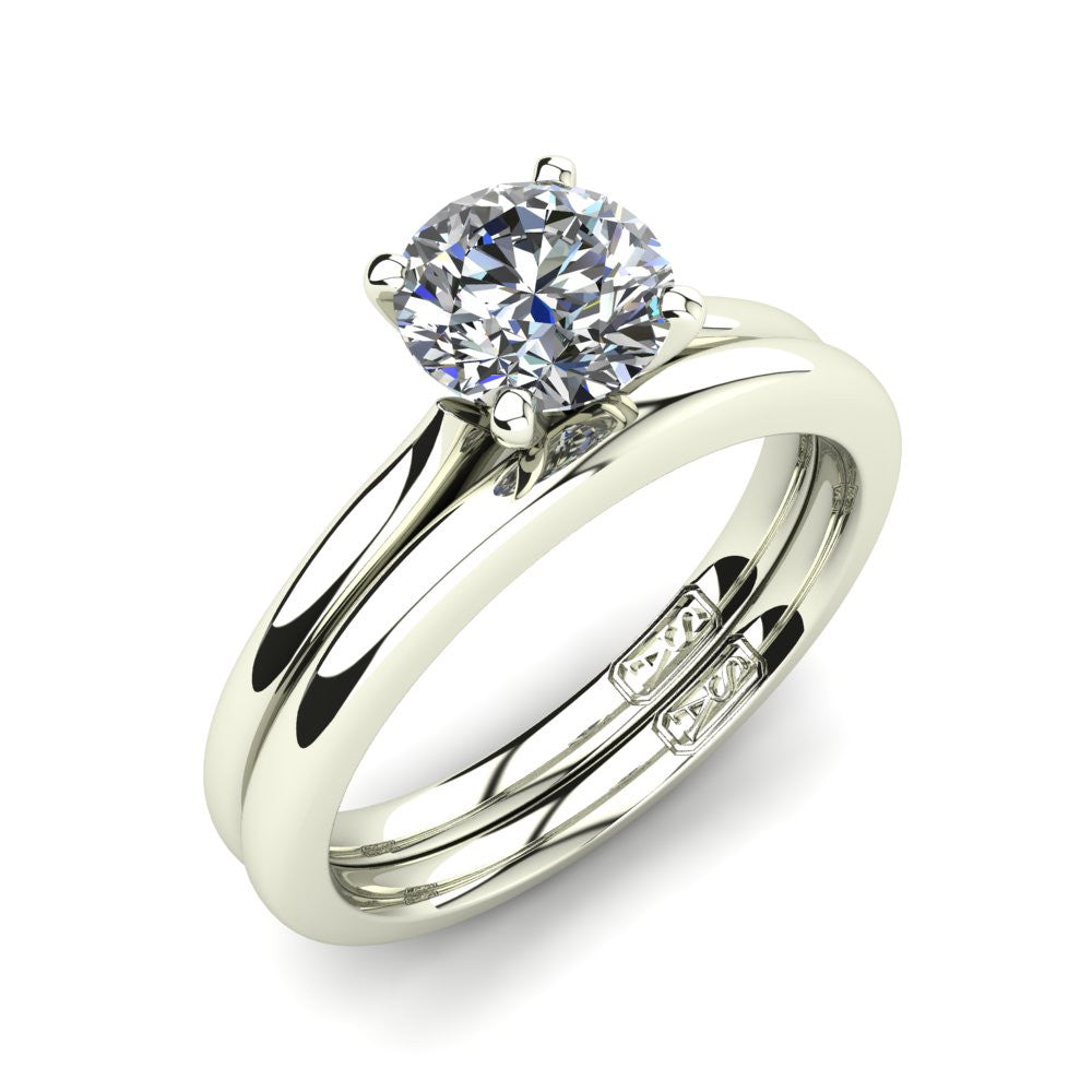 Classic Half Round Wedding Band