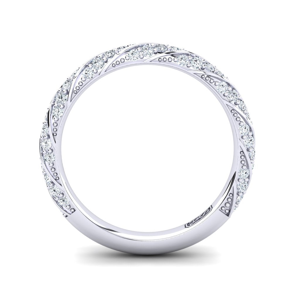 'Celia' Diamond Wedding Band