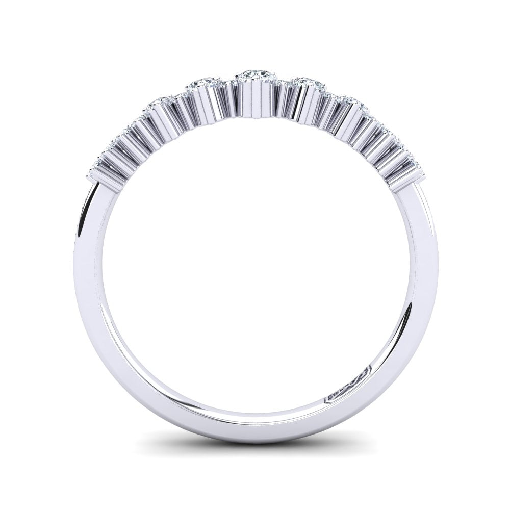 'Venus' Diamond Wedding Band