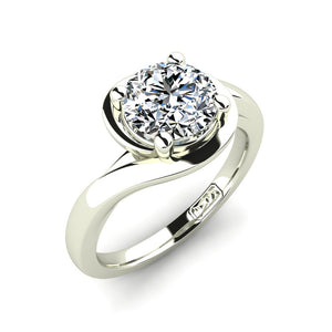 'Layla' Round Brilliant Cut Engagement Ring