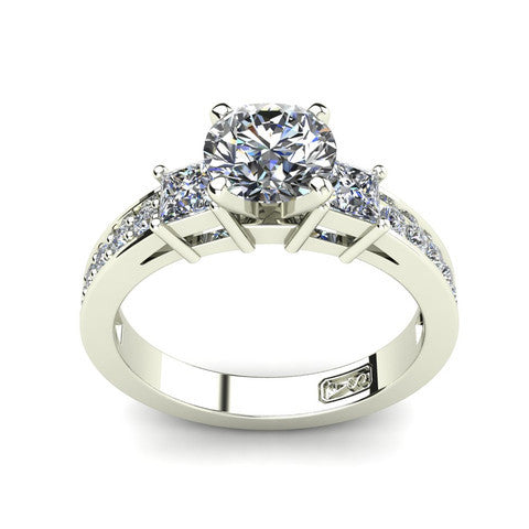 'Tayla' Round Brilliant Cut Engagement Ring