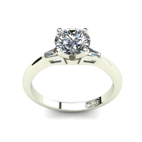 'Marni' Round Brilliant Cut Engagement Ring