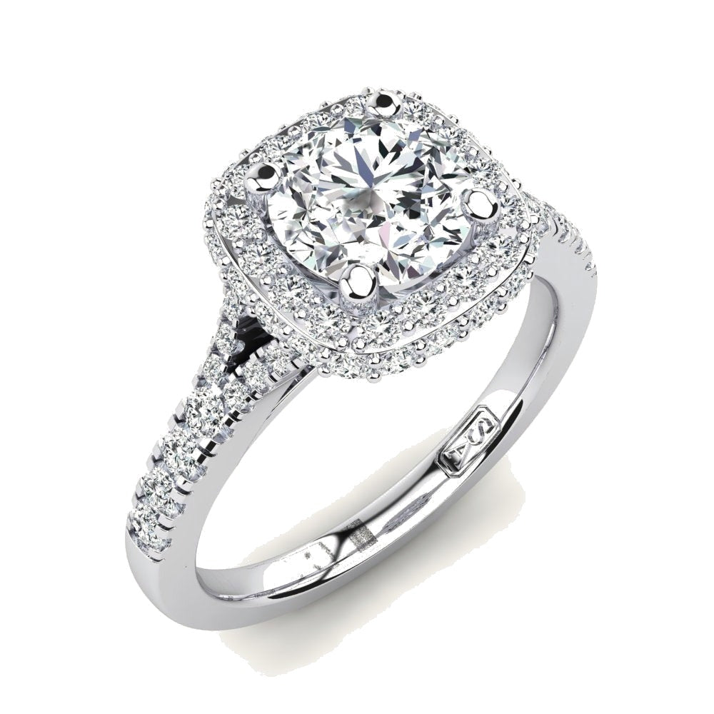 Round brilliant diamond engagement ring — Simon Alexander Adelaide