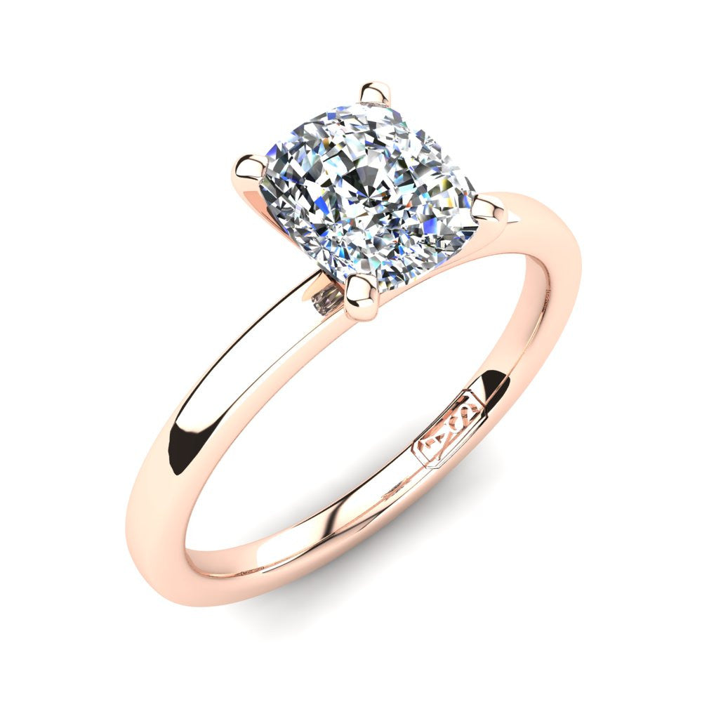'Fiona' Cushion Cut Lab Grown Engagement Ring