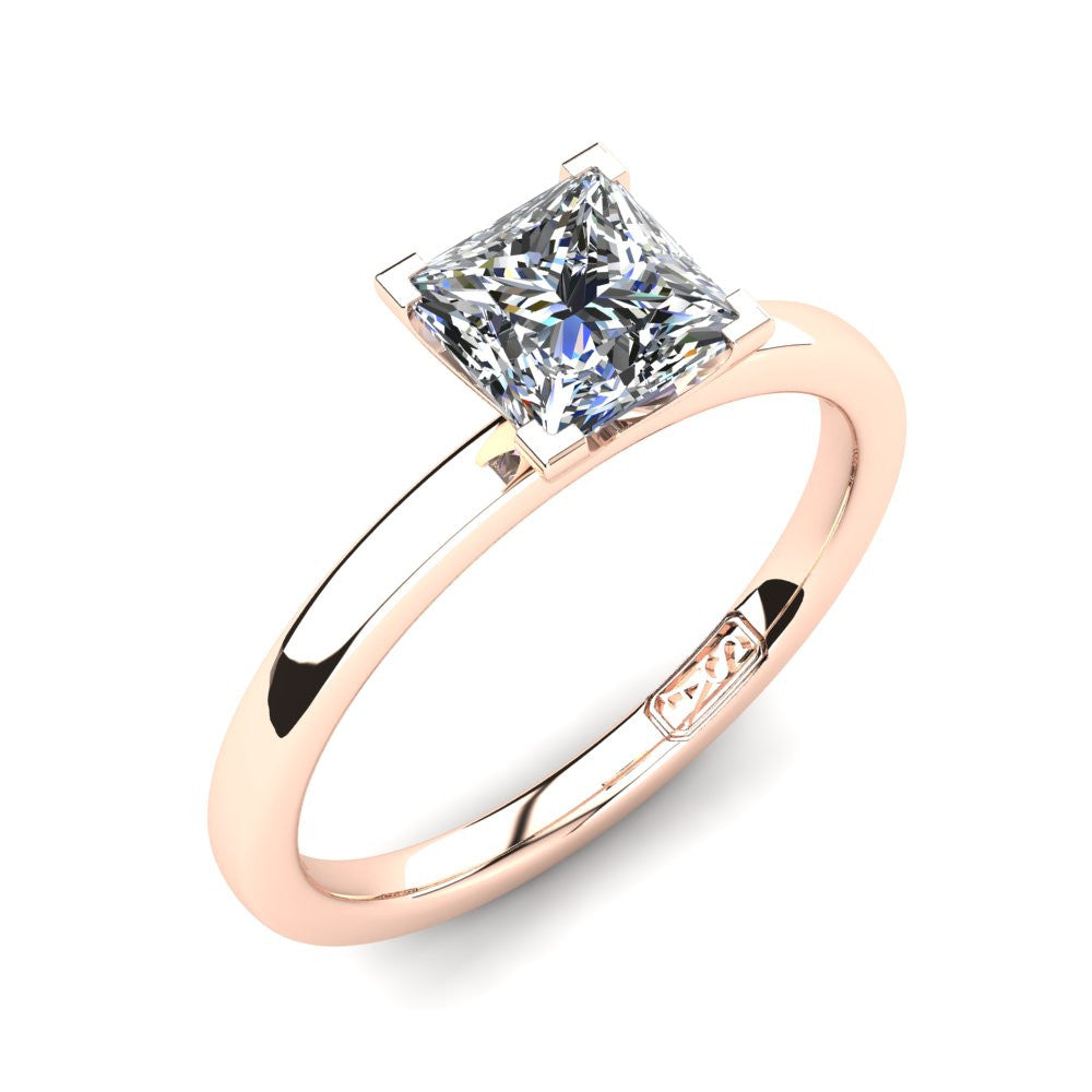 'Fiona' Princess Cut Lab Grown Engagement Ring