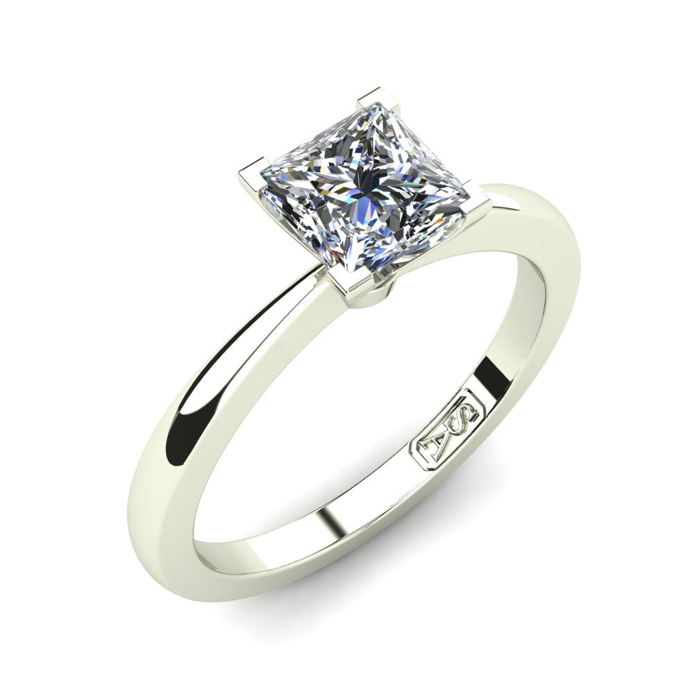 'Grace' Princess Cut Lab Grown Engagement Ring