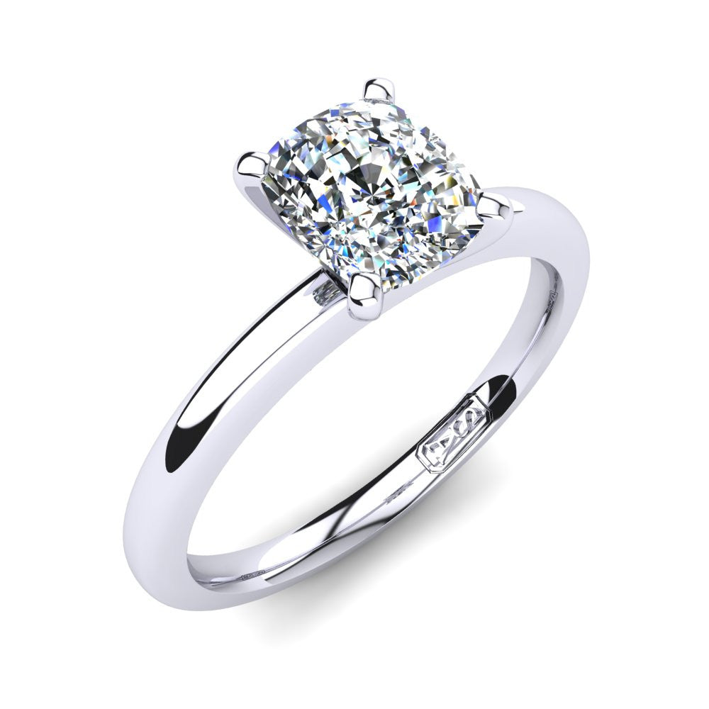 'Casey' Cushion Cut Lab Grown Engagement Ring