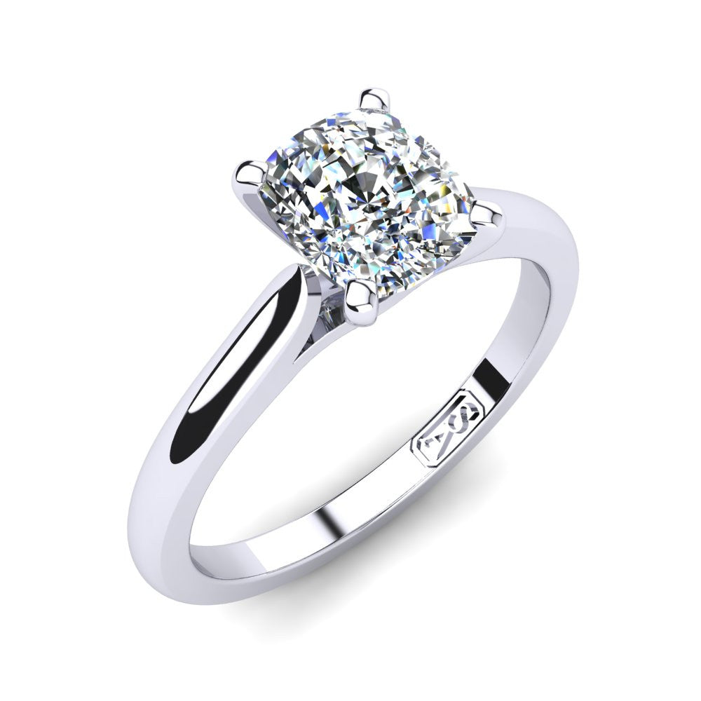 'Katie' Cushion Cut Lab Grown Engagement Ring