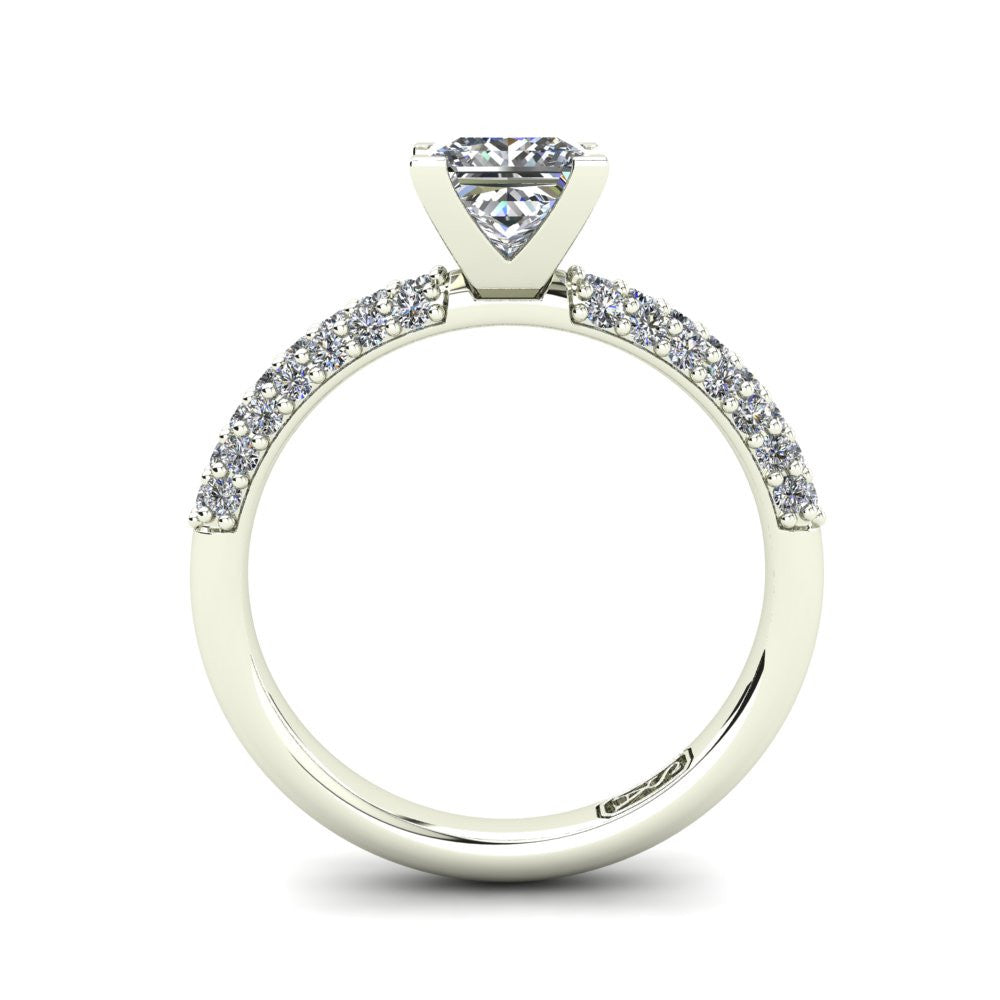 'Kylie' Princess Cut Lab Grown Engagement Ring