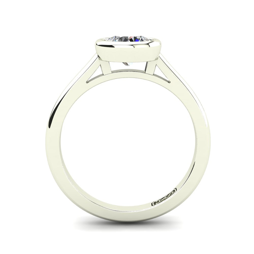 'Abbie' Round Brilliant Cut Lab Grown Engagement Ring