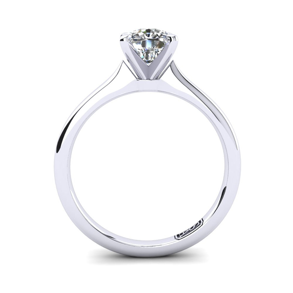 'Delta' Cushion Cut Lab Grown Engagement Ring