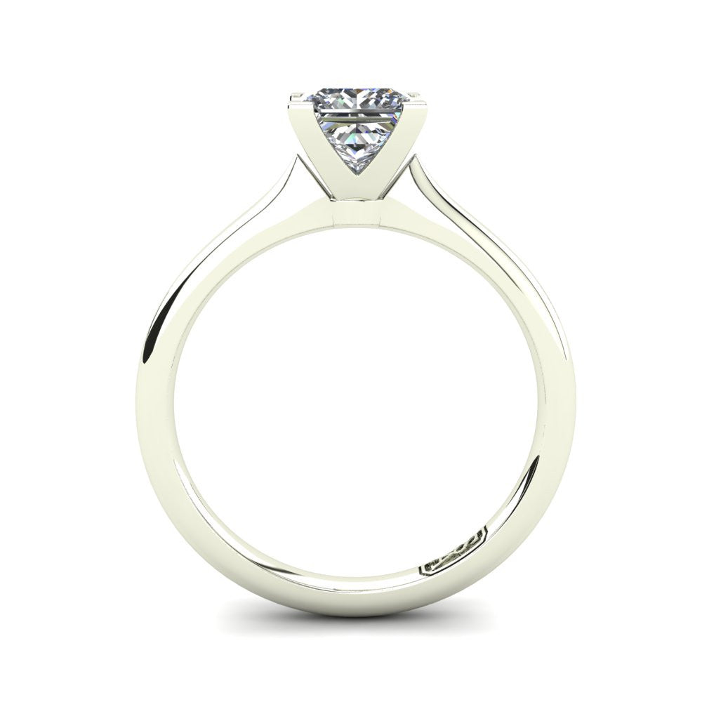'Delta' Princess Cut Lab Grown Engagement Ring