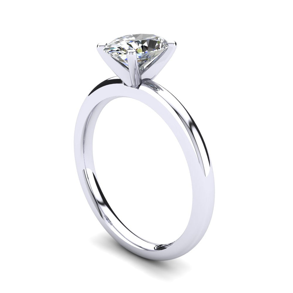 'Casey' Oval Cut Lab Grown Engagement Ring
