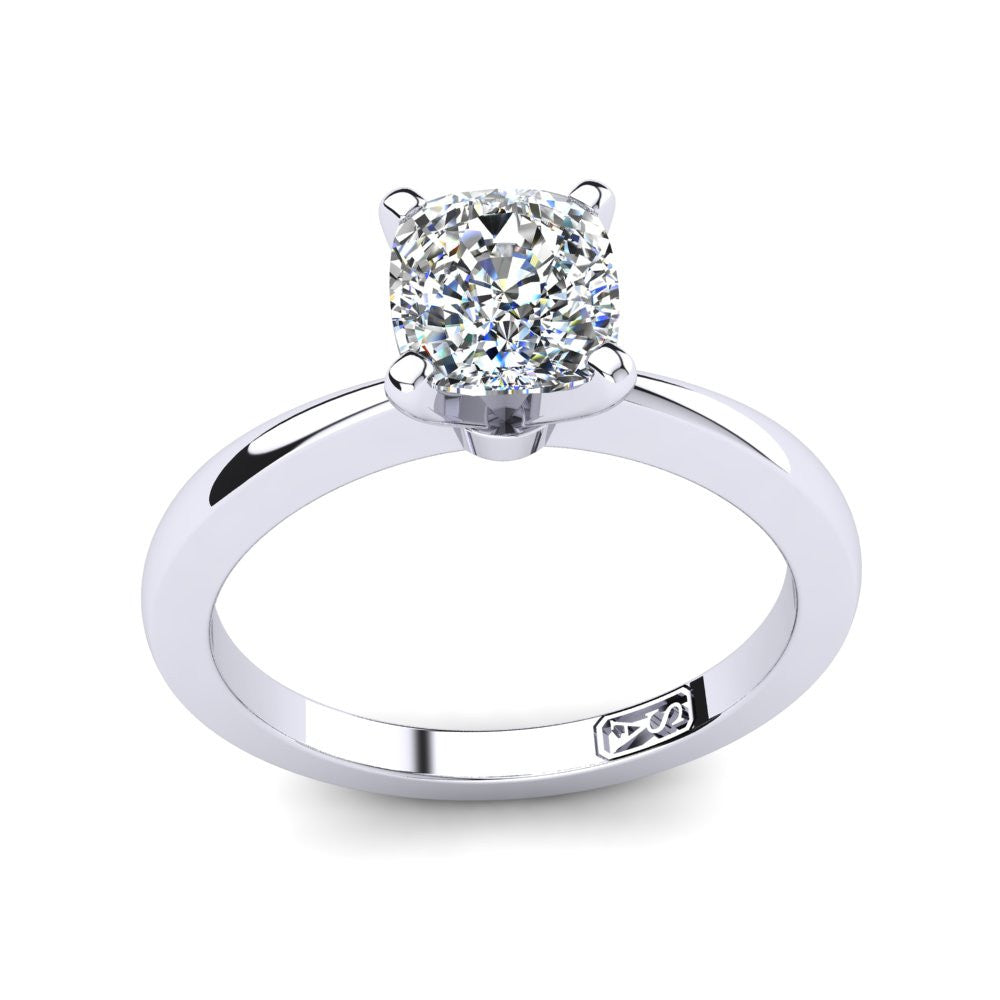 'Grace' Cushion Cut Lab Grown Engagement Ring