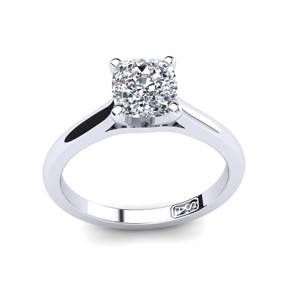 'Katie' Cushion Cut Lab Grown Engagement Ring