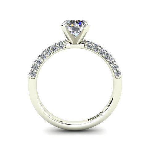 'Kylie' Round Brilliant Cut Lab Grown Engagement Ring