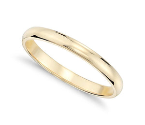 Classic Yellow Gold Band
