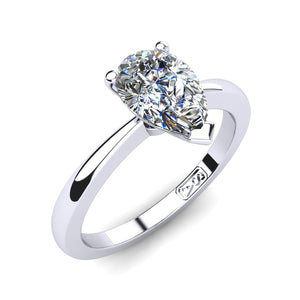 'Grace' Pear Cut Engagement Ring