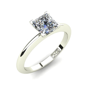 'Nicole' Princess Cut Engagement Ring