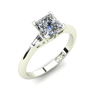'Marni' Princess Cut Engagement Ring