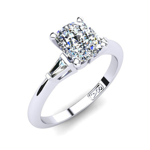 'Marni' Cushion Cut Engagement Ring