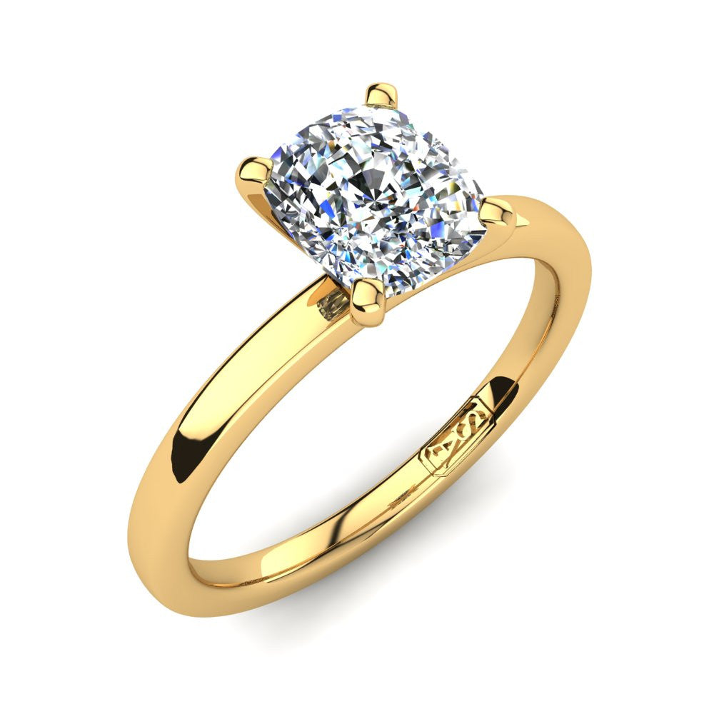 'Fiona' Cushion Cut Engagement Ring