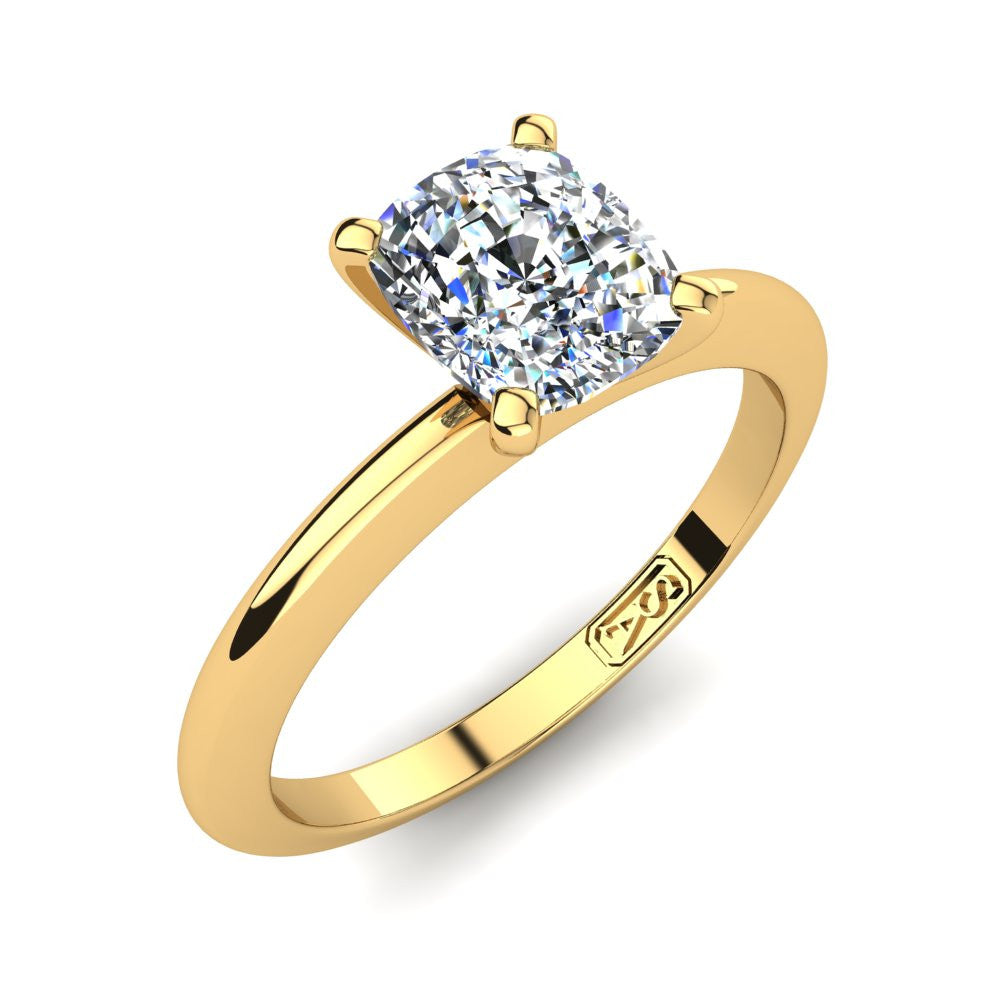 'Nicole' Cushion Cut Engagement Ring