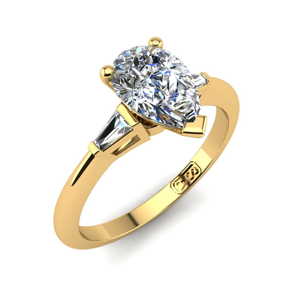 'Marni' Pear Cut Engagement Ring