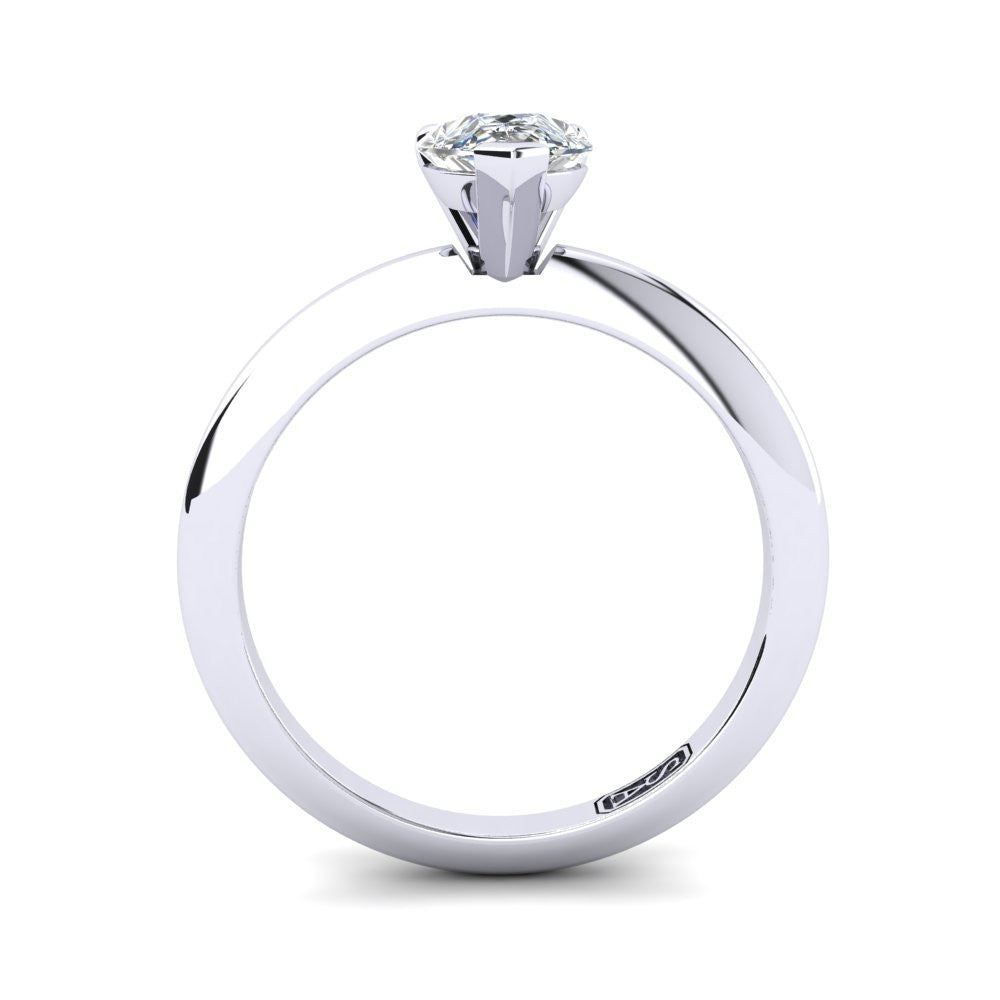 'Nicole' Pear Cut Engagement Ring